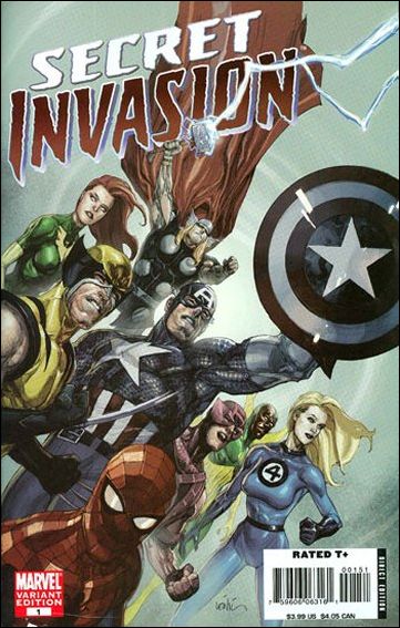 Secret Invasion (2008) issue 1-E Leinil Francis Yu 1:50 Cover