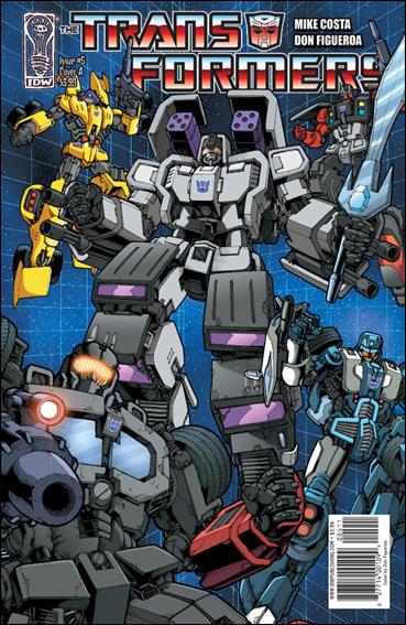 Transformers (2009) issue 5 Don Figueroa Cover