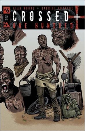 Crossed Plus One Hundred issue 6-H Design Sketch Cover 1:10