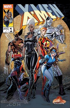 X-Men: Gold issue 1-M J. Scott Campbell 