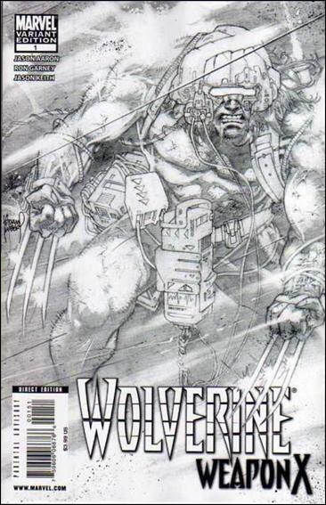 Wolverine: Weapon X issue 1-E Adam Kubert 1:100 Sketch Cover