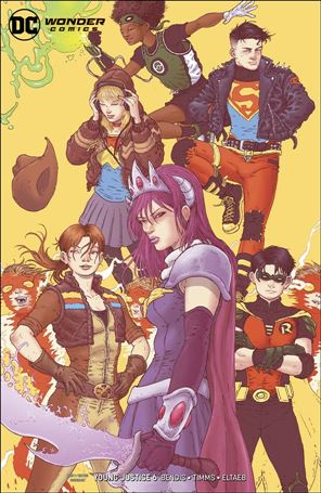 Young Justice (2019) issue 6-B Ramon Villalobos Cover