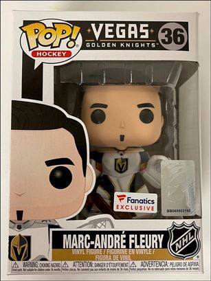 Pop! Hockey figure 36-B Marc-Andre Fleury (Away Jersey Fanatics Exclusive)