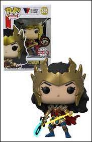 POP! Heroes figure 385 Death Metal Wonder Woman