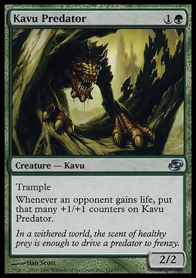 Magic the Gathering: Planar Chaos (Base Set) card 132 Kavu Predator