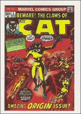 Marvel Super Heroes First Issue Covers (Base Set) card 26 The Cat