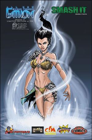 Michael Turner's Fathom (2013) issue 1-J Tom Hodges Smash It Cover 1/550