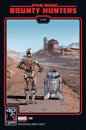Star Wars: Bounty Hunters issue 30-C Chris Sprouse ROTJ 40th Anniversary Cover