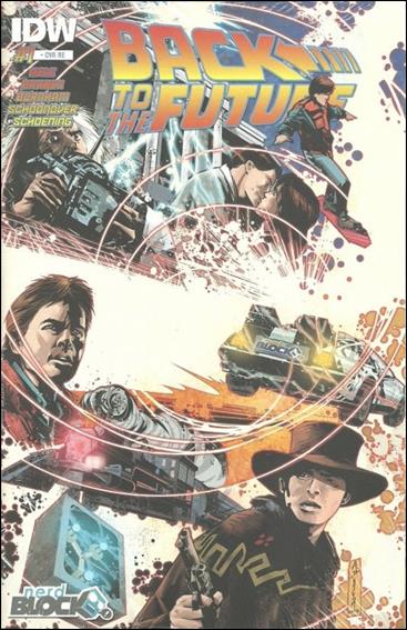 Back to the Future (2015) issue 1-MV Agustin Padilla Nerd Block Cover