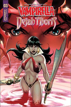 Vampirella/Dejah Thoris issue 3-B Stephen Segovia Cover