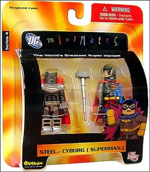 DC Minimates figure 14 Steel / Cyborg (Superman)