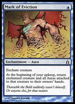 Magic the Gathering: Ravnica (Base Set)  card 58 Mark of Eviction