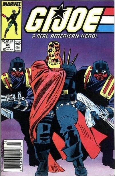 G.I. Joe: A Real American Hero issue 69-B Newsstand Cover