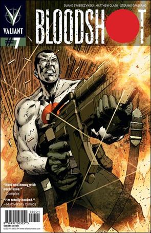 Bloodshot (2012) issue 7-B Trevor Hairsine 1:20 Cover