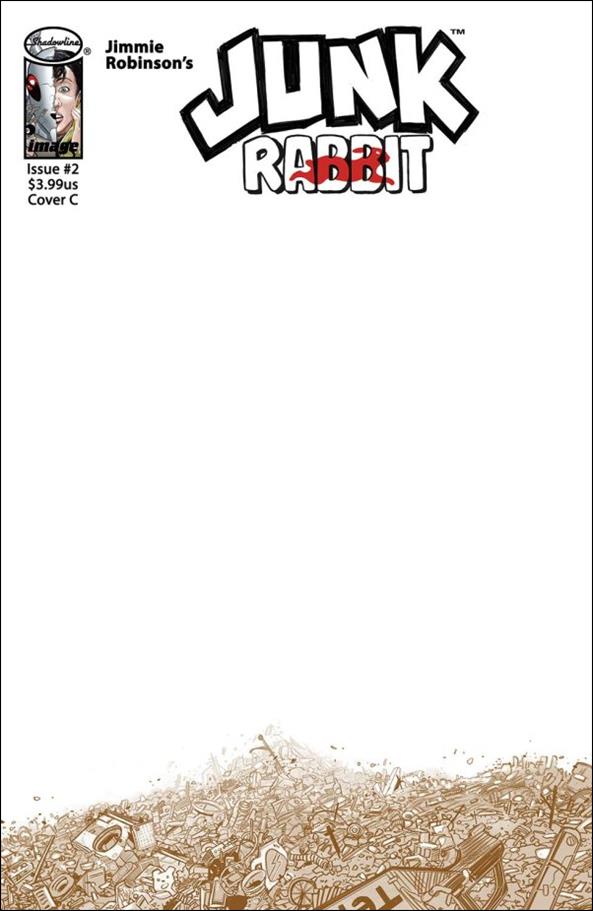 Junk Rabbit issue 2-C Jimmie Robinson Blank/Sketch Cover