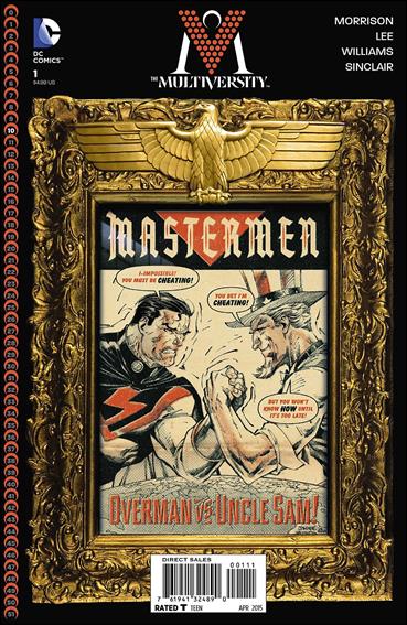Multiversity: Mastermen issue 1 Jim Lee Cover