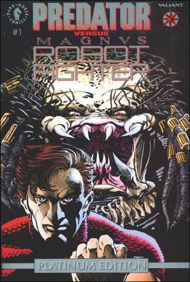 Predator vs Magnus Robot Fighter issue 1-B Platinum Edition