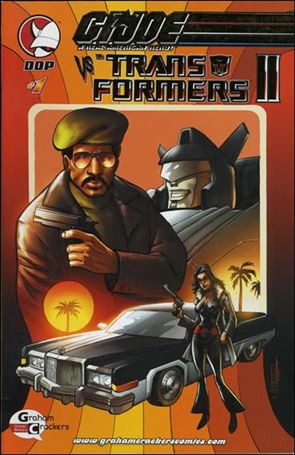 G.I. Joe vs the Transformers (2004) issue 1-H Graham Crackers M. Norton Gold Foil Cover 1/500