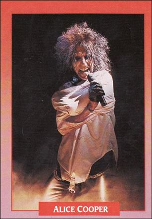 Rock Cards (Base Set) card 110 Alice Cooper