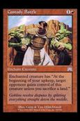 Magic the Gathering: Onslaught (Base Set) card 197 Custody Battle