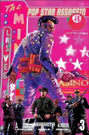 Pop Star Assassin issue 3-C Warwick Fraser-Combe Cover