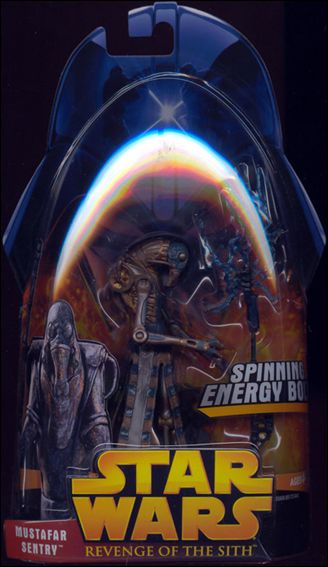 Star Wars: Revenge of the Sith 3 3/4" Basic Action Figures figure 56 Mustafar Sentry (Spinning Energy Bolt)