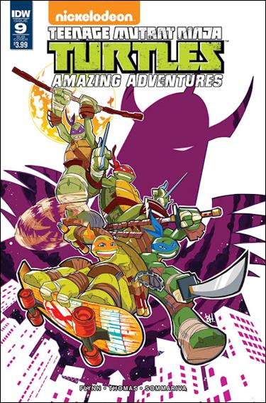 Teenage Mutant Ninja Turtles Amazing Adventures issue 9-B Ben Harvey Subscription Cover