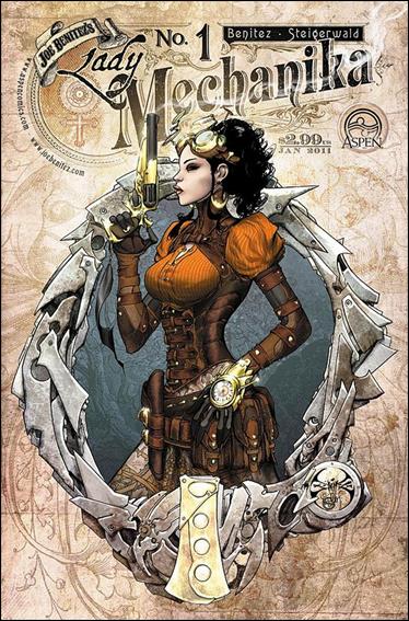 Lady Mechanika issue 1 Joe Benitez Portrait Standard Cover