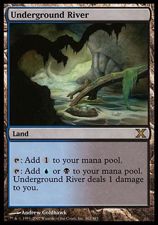 Magic the Gathering: 10th Edition (Base Set) card 362 Underground River