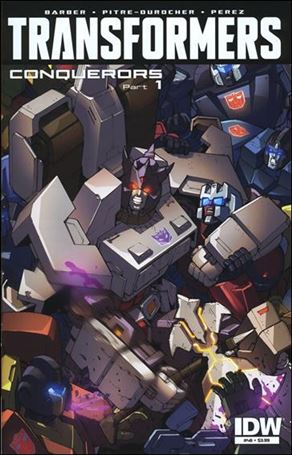 Transformers (2014) issue 46 Andrew Griffith Cover
