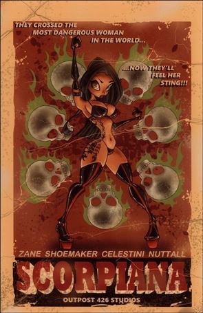 Scorpiana issue 1-B Stef Wilson Cover