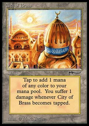 Magic the Gathering: Arabian Nights (Base Set) card 71 City of Brass