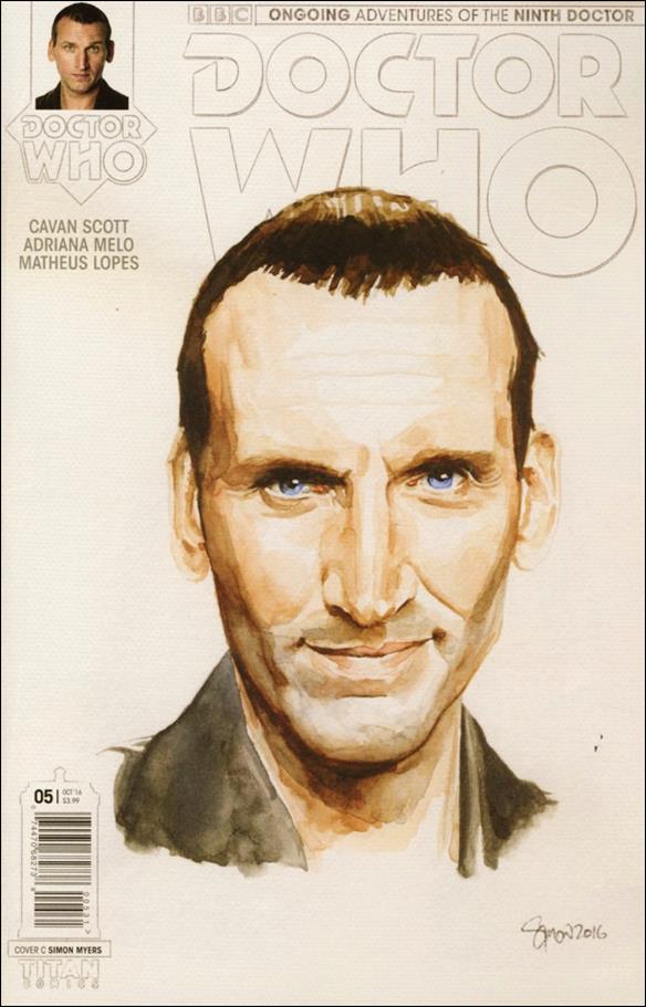 Doctor Who: The Ninth Doctor (2016) issue 5-C Simon Myers Cover