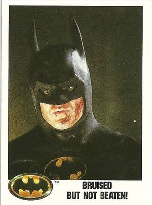 Batman: Series 1 (Base Set) card 122 Bruised but not Beaten!