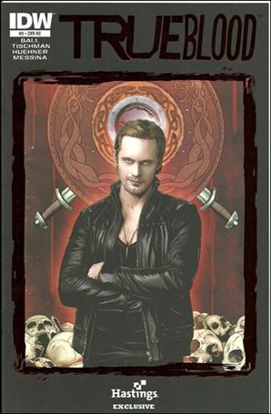 True Blood (2010) issue 3-F Hastings Blood Red Foil Cover 1/1000