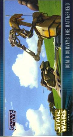 Star Wars: Episode I Widevision: Series 1 (Expansion Subset) card X-34 OOM-9 Surveys the Battlefield