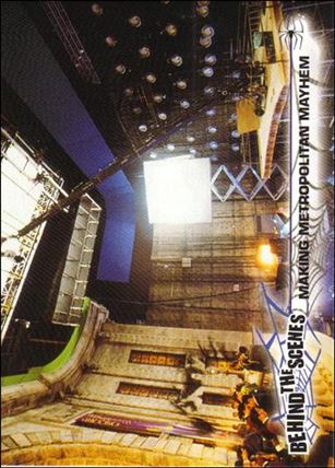 Spider-Man: The Movie (Base Set) card 90 Making Metropolitan Mayhem