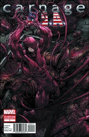 Carnage, U.S.A. issue 1-C Clayton Crain Cover (2nd Printing)