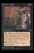 Magic the Gathering: Ice Age (Base Set) card 144 Leshrac's Sigil
