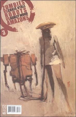 Zombies vs Robots vs Amazons issue 3-B Ashley Wood 1:10 Cardstock Cover
