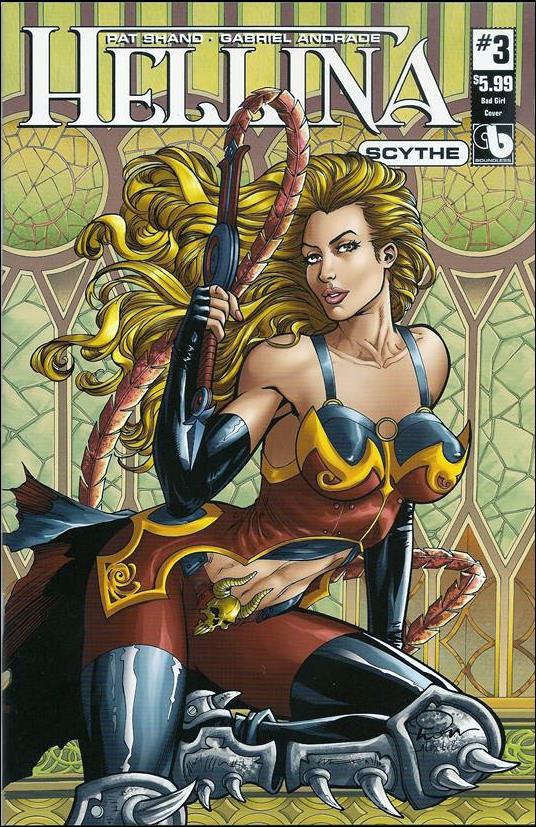 Hellina: Scythe issue 3-C Ron Adrian "Bad Girl" Cover