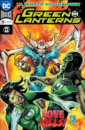 Green Lanterns issue 39 Shane Davis Cover