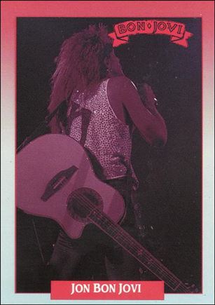 Rock Cards (Base Set) card 241 Jon Bon Jovi