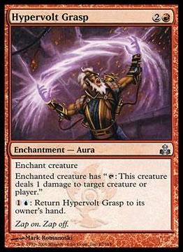 Magic the Gathering: Guildpact (Base Set) card 67 Hypervolt Grasp