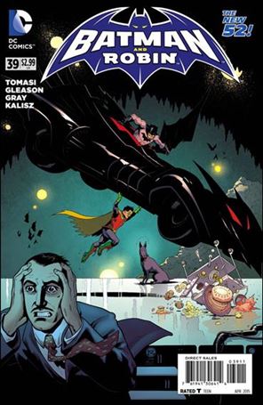 Batman and Robin (2011) issue 39 Patrick Gleason Cover
