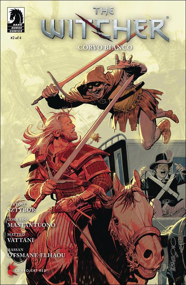 Witcher: Corvo Bianco issue 2 Corrado Mastantuono Cover