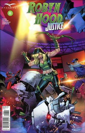 Robyn Hood: Justice issue 6-D Martin Coccolo Cover