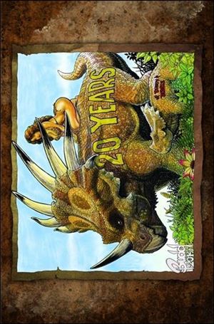 Cavewoman: 20th Anniversary Convention Book Cover Image 1