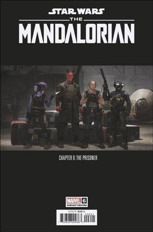 Star Wars: The Mandalorian issue 6-B Concept Art Cover