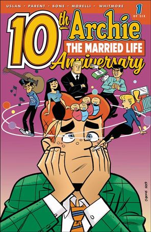 Archie: The Married Life - 10th Anniversary issue 1-B J Bone Cover